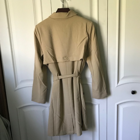 NEW Isaac Mizrahi Soft, Water Repellent Trench - Picture 5 of 7